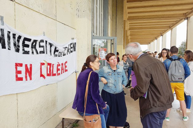 Caen. Les enseignants en grève à l'Université de Caen