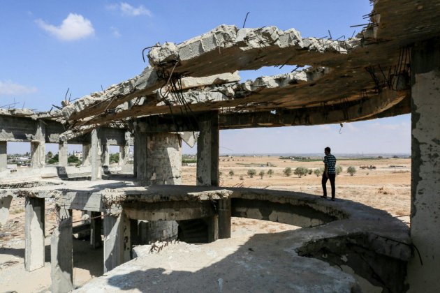 Gaza: les espoirs d'Oslo enfouis sous les ruines de l'aéroport international