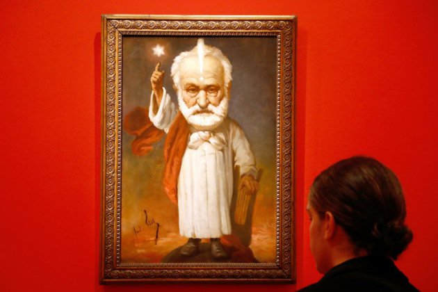 Victor Hugo, le monstre sacré le plus caricaturé de son temps