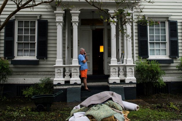 Après l'ouragan et les inondations, la vie reprend lentement son cour à New Bern