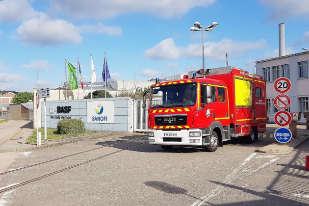 Saint-Aubin-lès-Elbeuf. BASF en Seine-Maritime : fuite de gaz en cours, l'usine Seveso confinée