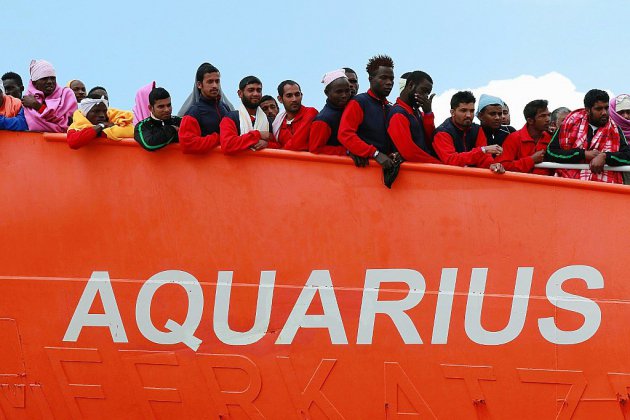 En route vers Marseille, l'Aquarius demande un feu vert "humanitaire" pour ses 58 migrants