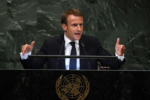 Macron conditionne tout accord commercial au respect de l'accord de Paris
