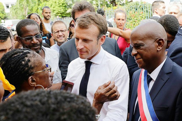 Chlordécone: Macron en Martinique veut que l'État prenne ses responsabilités