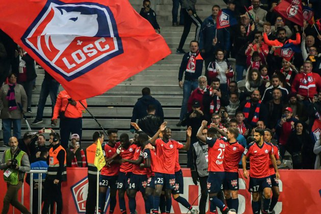 Ligue 1: Lille surclasse l'OM et s'empare de la deuxième place