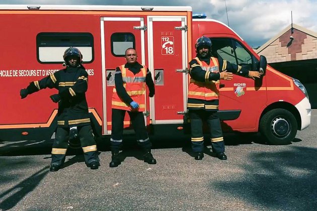 Évrecy. Floss Challenge : les pompiers de l'Eure dansent en vidéo et font le buzz