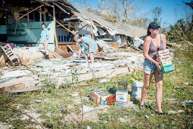 Ouragan Michael: la reconstruction commence en Floride, au moins 5 morts