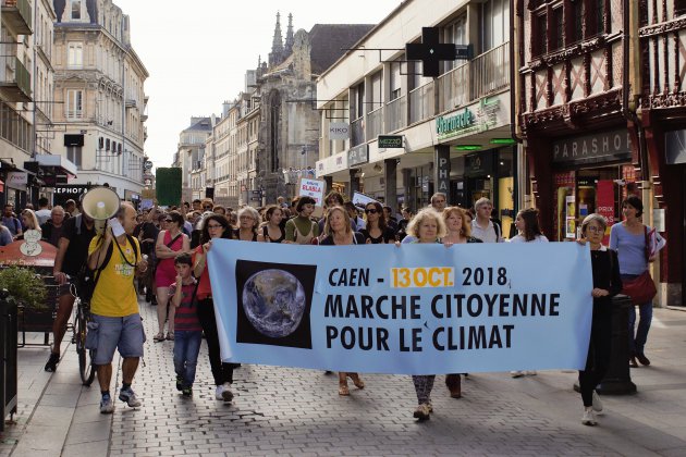 Caen. Marche pour le climat : un millier de personnes dans les rues de Caen 