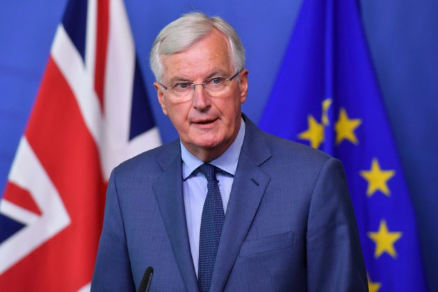 Brexit: "face-à-face" entre Dominic Raab et Michel Barnier à Bruxelles