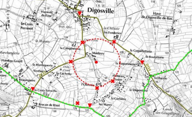 En direct: Le désamorçage de la bombe a commencé à Digosville
