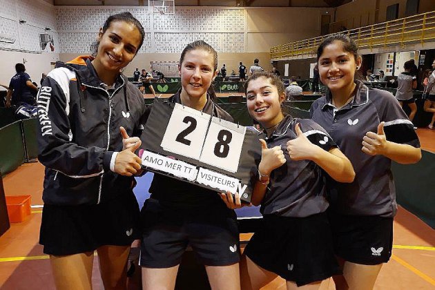 Argentan. Tennis de table : performance des filles d'Argentan en Nat 2