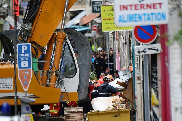 Immeubles effondrés à Marseille: un 3e corps découvert dans les décombres
