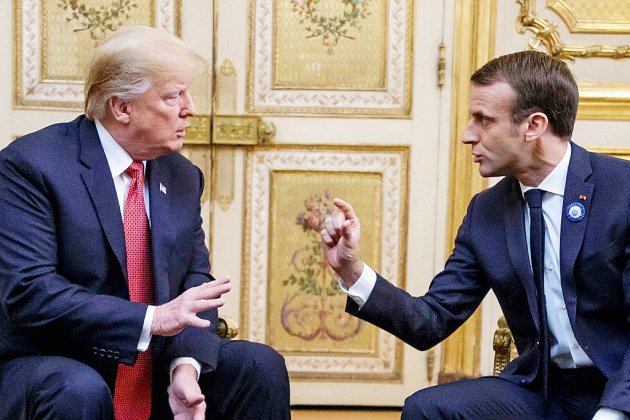 Trump s'attaque frontalement à Macron juste après sa visite à Paris