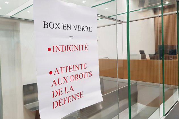 Caen. Au tribunal de Caen, les avocats mobilisés contre le box vitré