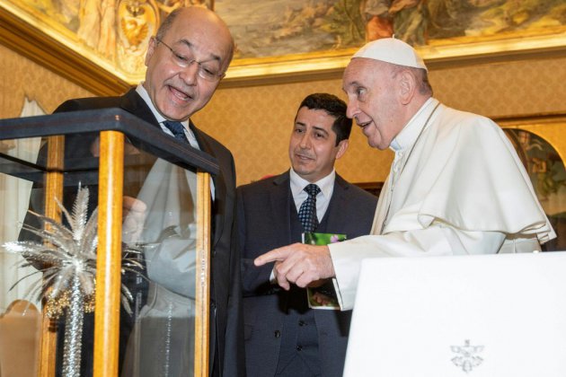 Le pape François se félicite des "développements positifs" en Irak