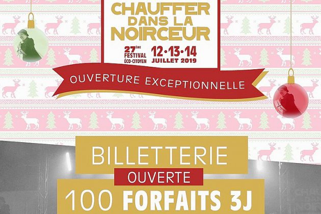 Montmartin-sur-Mer. 100 forfaits 3 jours en vente pour le festival Chauffer dans la noirceur pour Noël