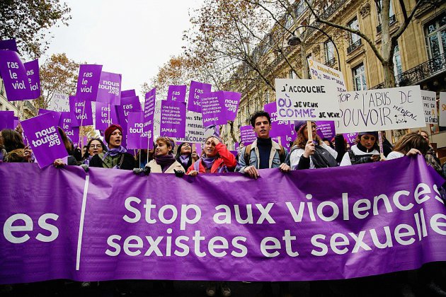 Bond du nombre de victimes de violences sexuelles en 2017
