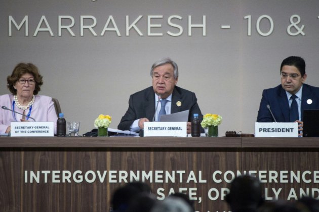 La conférence de Marrakech approuve le Pacte Mondial pour les migrations