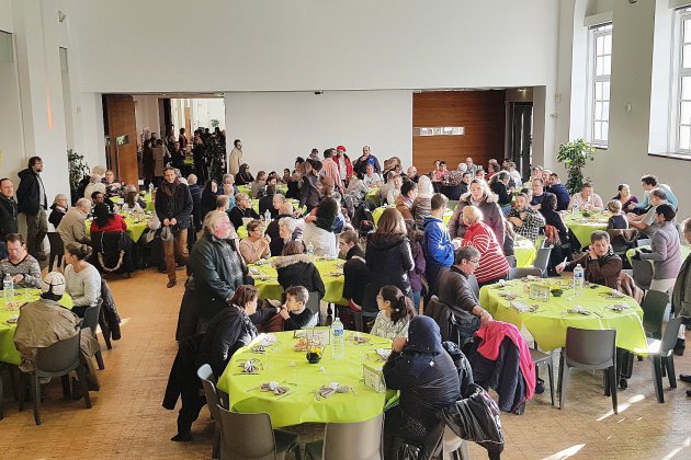 Alençon. Repas de fête pour 300 invités défavorisés à Alençon