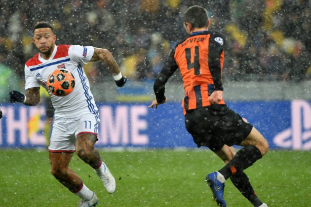 C1: Lyon en 8e de finale après son nul 1-1 contre le Shakhtar Donetsk 