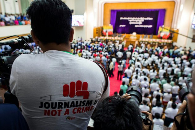 Les violences contre les journalistes repartent à la hausse en 2018, déplore RSF