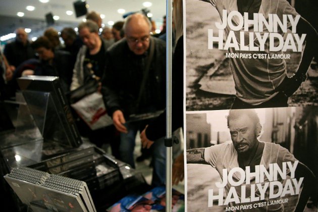 Héritage Hallyday: la justice gèle 37,5% des revenus tirés des ventes d'albums de Johnny