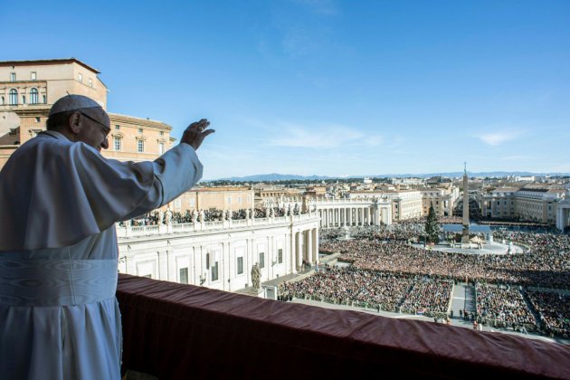 Le pape appelle à la paix et à la "fraternité", Noël plus apaisé à Bethléem
