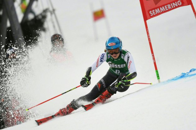 Ski: Shiffrin prend ses distances après la 1re manche du slalom de Semmering