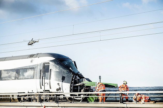 Un accident de train fait six morts au Danemark