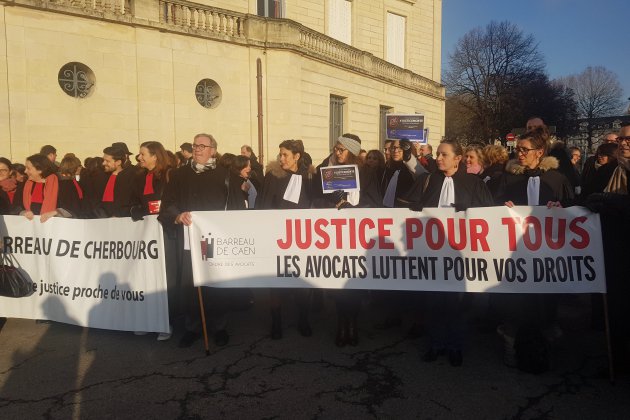 Caen. Les avocats de Caen iront manifester à Paris le 15 janvier