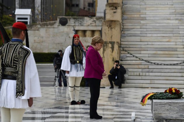 Merkel: l'Allemagne est "consciente de sa responsabilité" en Grèce pendant la période nazie