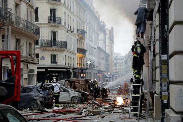 Forte explosion à Paris, des blessés
