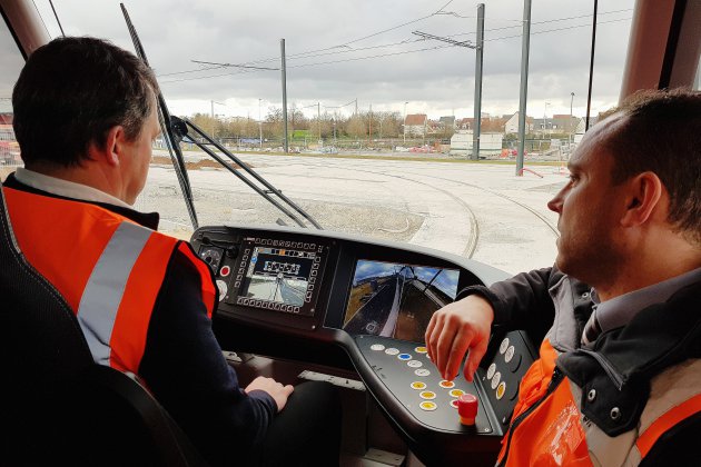 Caen. [REPORTAGE] Ils prennent en main le futur tramway de Caen
