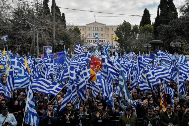 Incidents lors d'une manifestation à Athènes contre le nouveau nom de la Macédoine