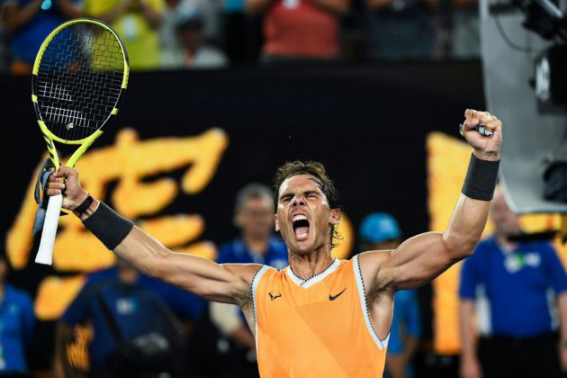 Open d'Australie: Nadal désamorce la menace Tsistipas, finale Osaka-Kvitova à double titre