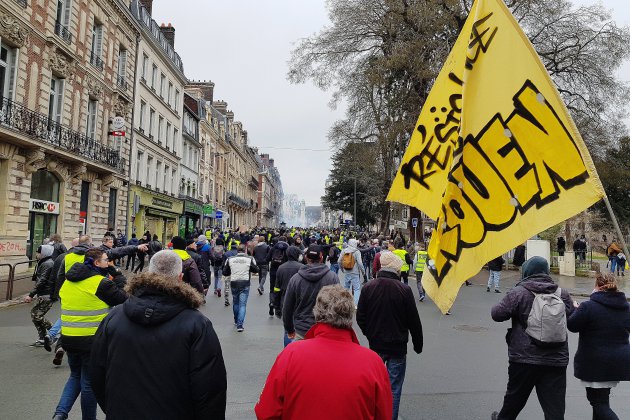 Rouen. Acte XI des gilets jaunes : 19 personnes en garde à vue à Rouen