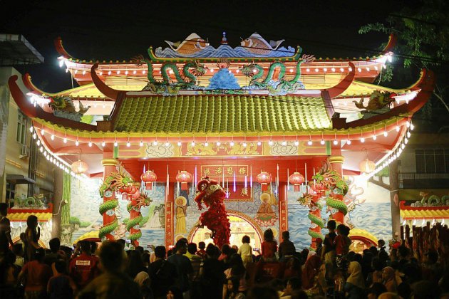 Dans le monde entier, les communautés chinoises fêtent l'année du cochon