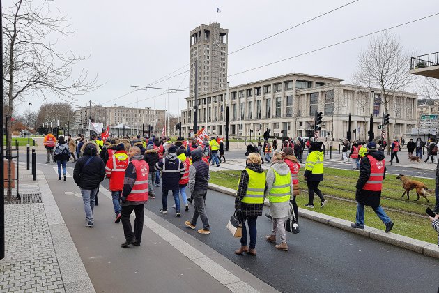 Le-Havre. Grande journée de mobilisation en Seine-Maritime