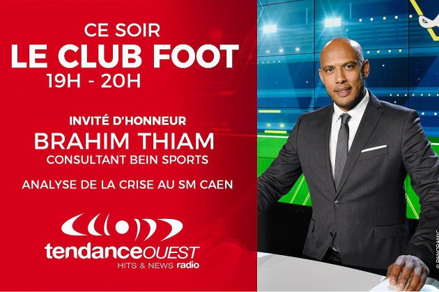 Caen. [Replay] Club Foot : revivez l'émission avec notre invité Brahim Thiam !