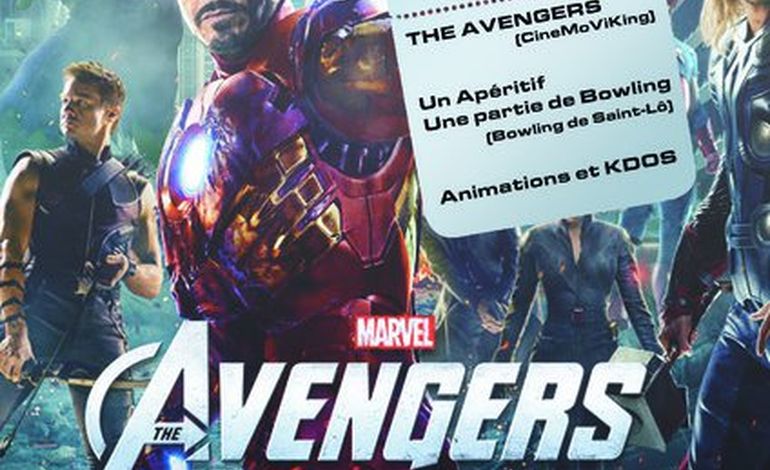 Soirée Marvel au Cinémoviking avec le film Avengers