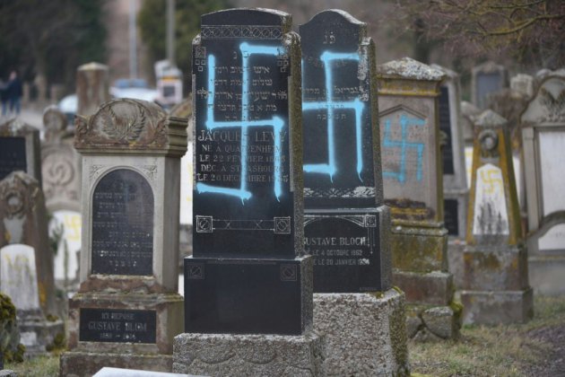 Alsace: "environ 80 sépultures" d'un cimetière juif profanées à Quatzenheim