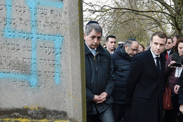 Macron attendu au dîner du Crif pour des "décisions fortes" contre l'antisémitisme