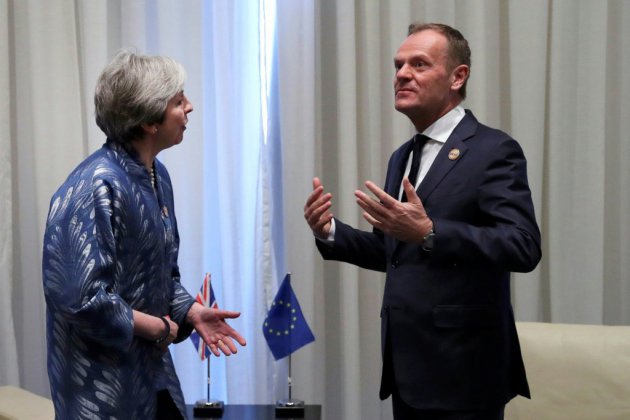 Brexit: un délai supplémentaire serait une solution "rationnelle" (Tusk)