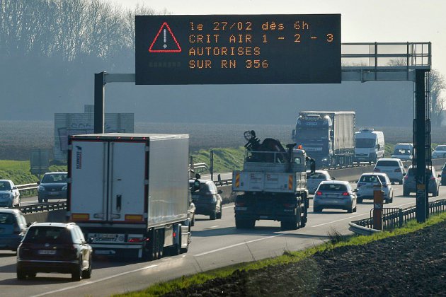 Particules fines: les véhicules les plus polluants interdits à Paris et Lille