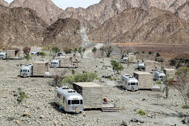 La nouvelle mode touristique à Dubaï: le "glamping", camping glamour