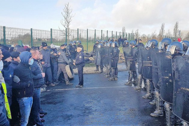 Condé-sur-Sarthe. Prison de Condé-sur-Sarthe : intervention des gendarmes mobiles