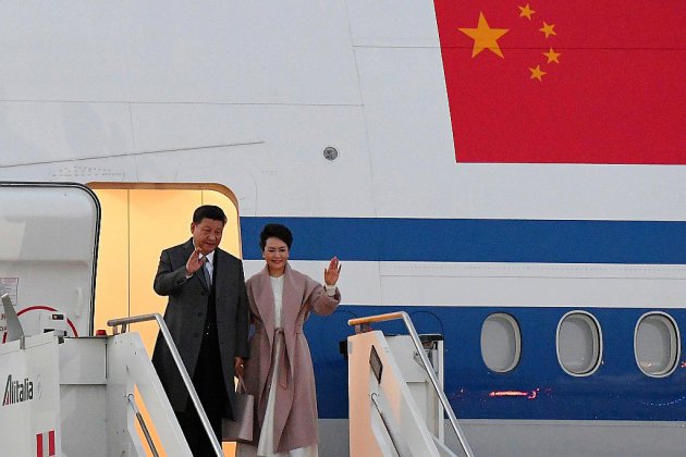 Le président chinois à Rome pour promouvoir les "nouvelles routes de la soie"