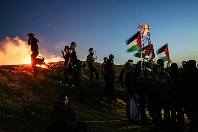 Mobilisation palestinienne à haut risque samedi à la frontière israélienne