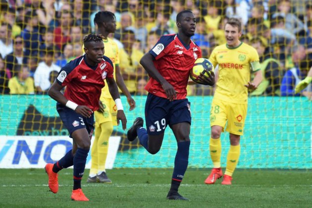 Ligue 1: Lille renverse Nantes et distance Lyon
