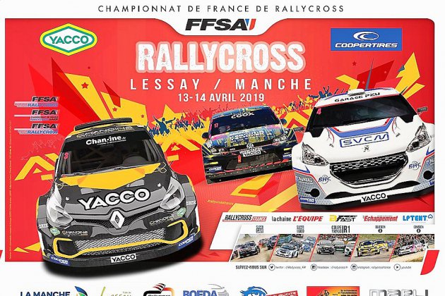 Lessay. Le championnat de France de Rallycross commence ce week-end à Lessay!